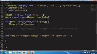 HOW TO UPLOAD AND DISPLAY IMAGE PHP HTML SQL