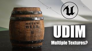 UDIM Textures in Unreal Engine 5