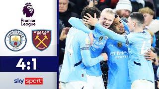 Citizens mit dem nächsten Schritt aus der Krise! | Manchester City - West Ham United | Highlights