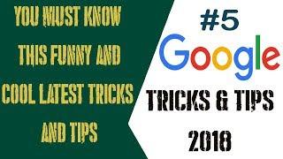 Google Tricks 2018: You Must Know This Funny And Cool Latest Tricks And Tips #5