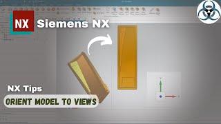 Siemens Unigraphics NX- Tips and Tricks || Orient model to any view