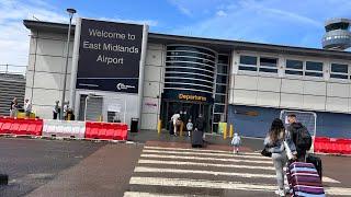 East Midlands Airport - Departures and Arrival area