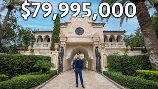 Touring a $79,995,000 Oceanfront Florida MEGA MANSION