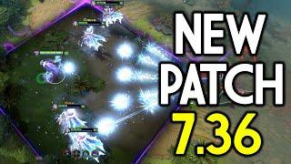 Dota 2 - Patch 7.36 - Spotlight New Changes!