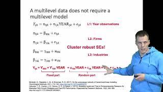 General advice and summary of multilevel models