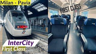 Italian InterCity Trains: What to Expect? Milan to Pavia in First Class