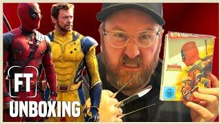 DEADPOOL & WOLVERINE Unboxing German Deutsch (2024) 4K UHD STEELBOOK