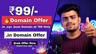 Loot Offer- Get .in Domain in Just @Rs.99 Only Unlimited .in  Domains At Cheap Rate | AmbitionHost