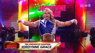 TNA Knockouts Champion Jordynne Grace Entrance on NXT: WWE NXT, Sept. 10, 2024