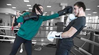 Девушка МС против Двух МСМК по боксу