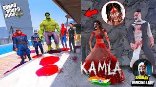 Avengers Playing Chupan Chupai With Kamla Indian Ghost and Serbian Dancing Lady GTA5 | GTAV AVENGERS