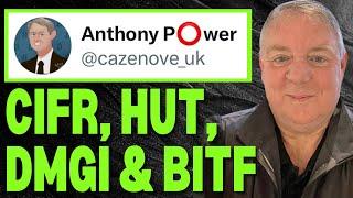 Top Bitcoin Mining Analysis | Bitcoin Stocks to Watch Now | Anthony Power | CIFR | HUT | DMGI | BITF