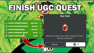 [Free Limited UGC] Ben 10 Super Hero Time Script Hack • Finish UGC Quest [Roblox]