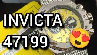 Reloj INVICTA RACING 47199 una preciosidad con cronógrafo Lumen espectacular y correa Milanesa