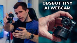 OBSBOT Tiny Review - THE BEST WEBCAM 2021 with AI TRACKING and GESTURE CONTROL