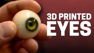 How to Make Realistic Eyes Using 3D Printing for Animatronic Eye Mechanisms