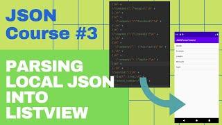 Parsing JSON from Local to ListView - [JSON COURSE #3]