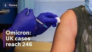 Omicron: UK cases increase 50% in 24 hours - with 86 new reported cases