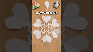 SNOWFLAKE SNOWY FEELING INSTRUCTION | CHRISTMAS CRAFTS INCL ART