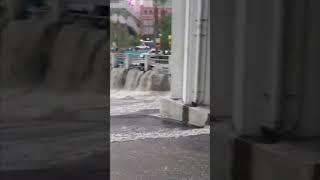 Floodwater surges through Las Vegas