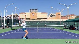 Elena Rybakina & Zheng Qinweng - 2024 IW Practice