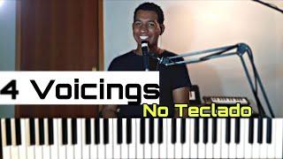 Aprenda 4 Acordes Voicings no Teclado Sonoridade Linda & Encadeada- TALES SILVA