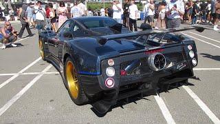 Rare Pagani Zonda Tricolore (w/ startup)