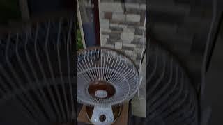 How much watt is used by table fan at various fan speed.