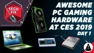 Top 5 PC Gaming Announcements at CES 2019 - Day 1 | Tech Fix