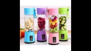 Electric Blender Mini Portable Personal Size Juicer Cup USB Rechargeable