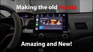 Wireless Apple Carplay on Honda Civic (2006-2011) | Full Install