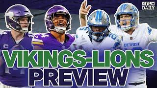 Vikings vs Lions Preview | 'NFL Daily'