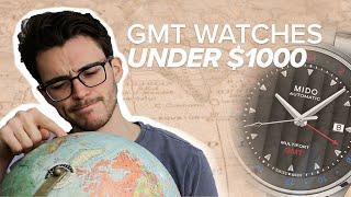 Awesome GMT Watches Under $1000 (Hamilton, Mido & More)