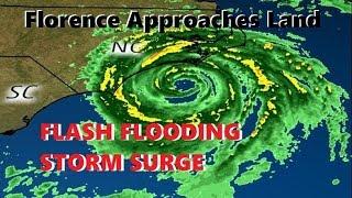 GSM Update 9/14/18 - Florence Begins Her Destruction - The Snow Begins - Arctic Ice Building