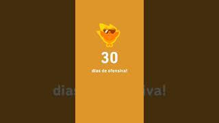 30 dias de ofensiva no Duolingo e isso aconteceu! #duolingo #ingles #educacao