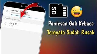 Cara Mengetahui Kartu SD Rusak | SD Card Rusak