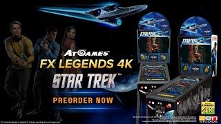 AtGames FX Legends 4K Star Trek™ CEP: Dive into a Pinball Adventure like Never Before!