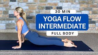 30 Min Yoga Flow Intermediate - Full Body - Yoga 4:13 with Tauni