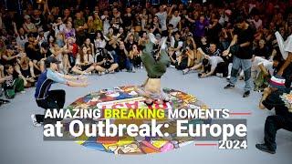 Amazing #breaking Moments  at Outbreak Europe 2024 // stance 4k