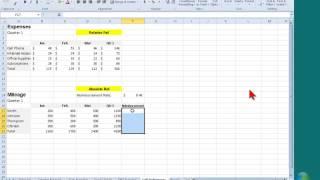 Excel 2010 Virtual Classroom Demonstration