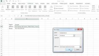 Create a Fill In Form Cell With A Default Value Selection