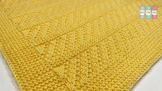 How to Knit the "Hannah" Baby Blanket
