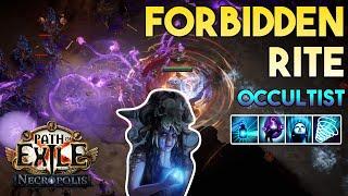 [3.24] CoC Forbidden Rite Build | Occultist | Necropolis | Path of Exile 3.24