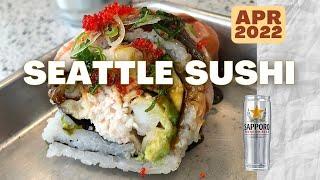 SEATTLE SUSHI • The "ULTIMATE" Roll @ O MAKI • Greenwood Sushi • Seattle Food