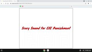 Scary Sound For EXE Punishment