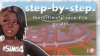 How to Build Your DREAM Sims 4 Save File Step-by-Step! ️️ ┊ Ep.1 ┊Savefile 101