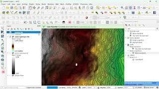 QGIS Tutorial: Contour Creation & Volume Calculation for Ngorongoro Crater, Tanzania