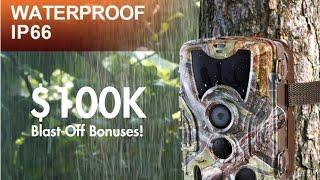 Crenova Wildlife Hunting Trail Camera | $100k Bonuses in Description