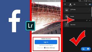 Lightroom Id Kaise Banaye | Facebook Se Adobe Account Kaise Banaye | Lightroom Tutorail