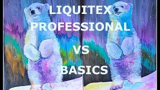 Liquitex Professional VS Basics Acrylics